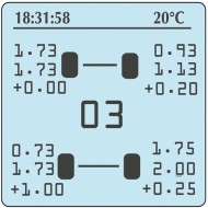 Luftdruckprüfer Digitaler Hiprema 4 EVO + INFRAROT PYROMETER +