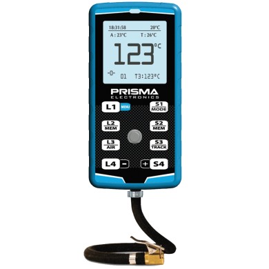 Luftdruckprüfer Digitaler Hiprema 4 EVO + INFRAROT PYROMETER +
