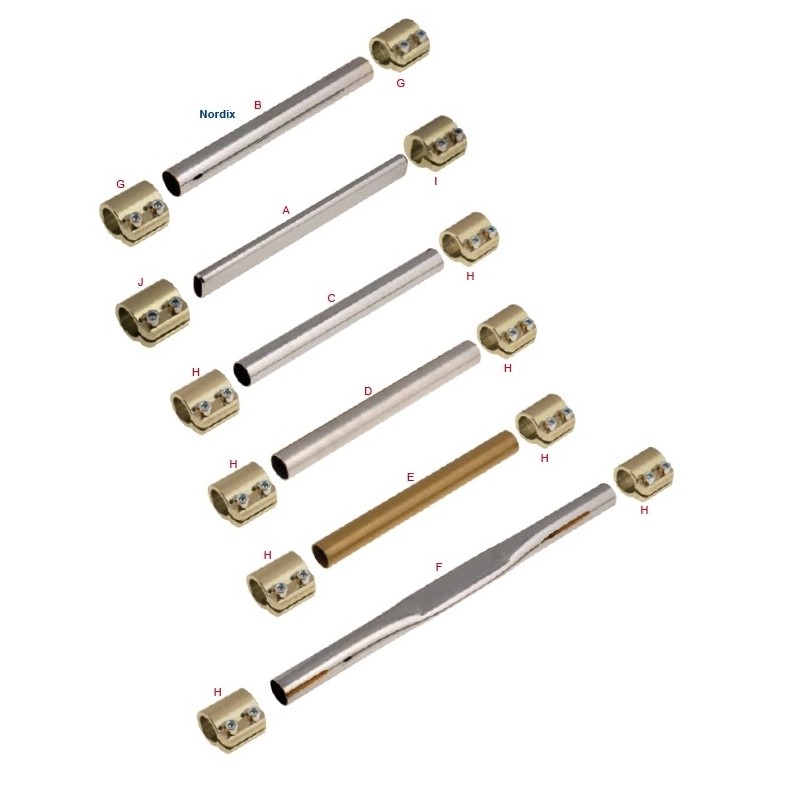 Oval Clamp AT 30 mm OTK TonyKart, mondokart, kart, kart store