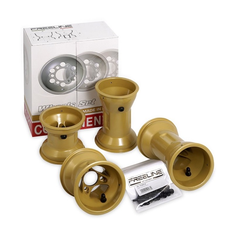 Magnesium Felgen Satz DR 130-210mm HQ Freeline BirelArt Oro