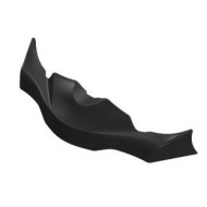 Front Spoiler Black Eurostar AGILE Parolin, mondokart, kart