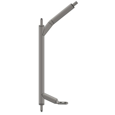 Gear Lever Chromed KZ Motorsport Parolin, mondokart, kart, kart