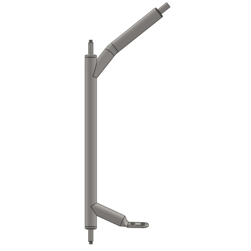 Leva Cambio Cromata KZ Motorsport Parolin, MONDOKART, kart, go