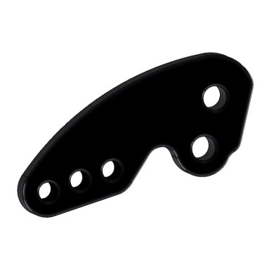 Supporto Leva Cambio Cromata KZ Motorsport Parolin, MONDOKART