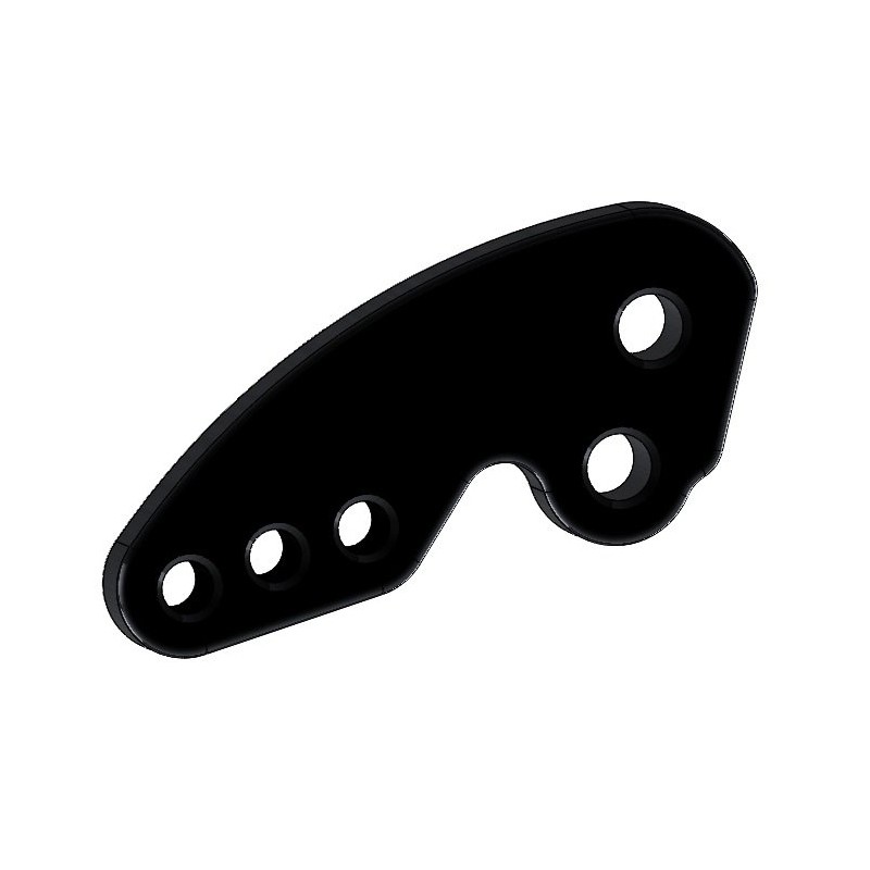 Supporto Leva Cambio Cromata KZ Motorsport Parolin, MONDOKART