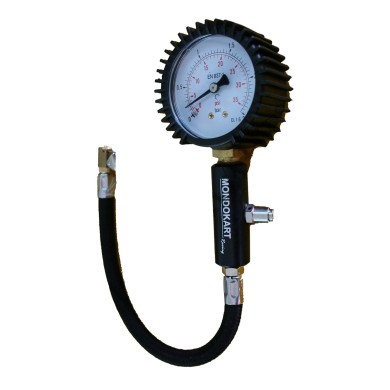 Pressure Gauge Tyres Manometer Mondokart FAST, mondokart, kart