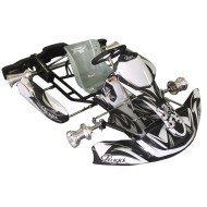 Aufkleber Kit KG 506 IPK Praga BLACK EDITION, MONDOKART, kart