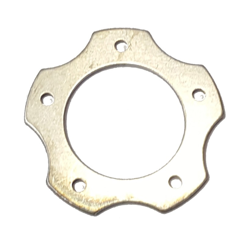 Rondelle Bielle 18 x 1 mm etoile avec trous, MONDOKART, kart