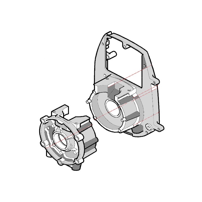 CrankCase C50 (50cc) Comer, mondokart, kart, kart store