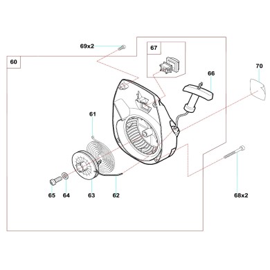Avviamento Completo Plastica Comer C50, MONDOKART, kart, go
