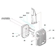 Protezione Scarico Comer C50, MONDOKART, kart, go kart