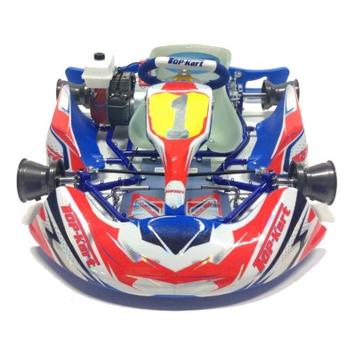 Kit Deco Topkart Kid Kart Rouge/Bleu Comer 50cc, MONDOKART
