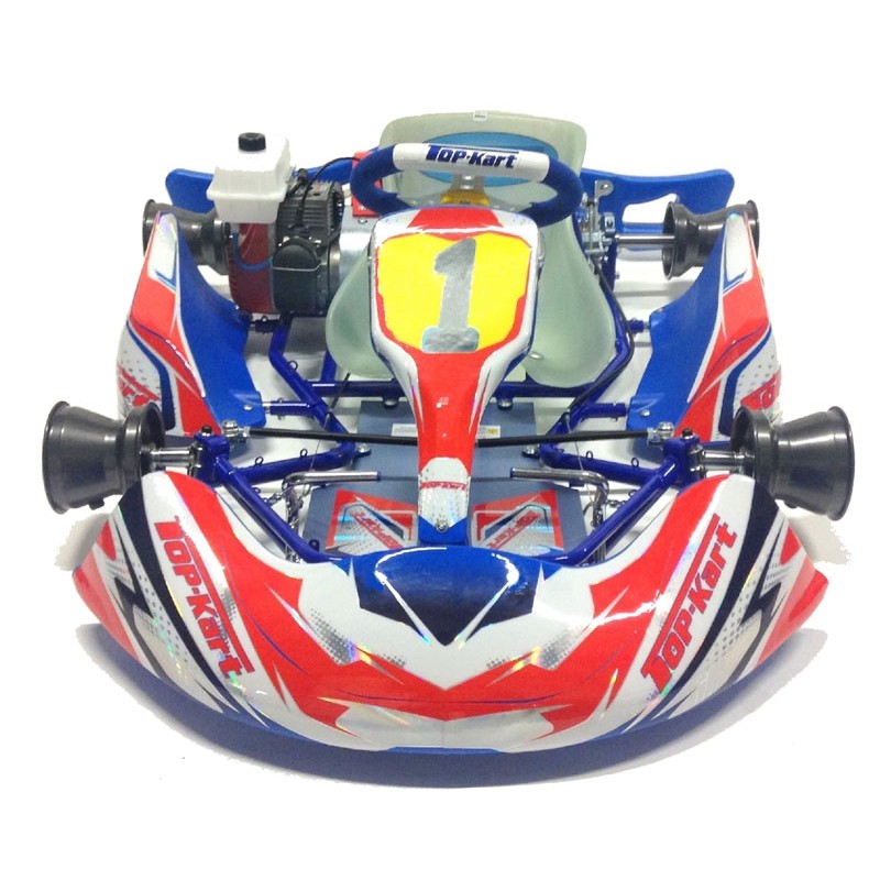 Kit Deco Topkart Kid Kart Rouge/Bleu Comer 50cc, MONDOKART