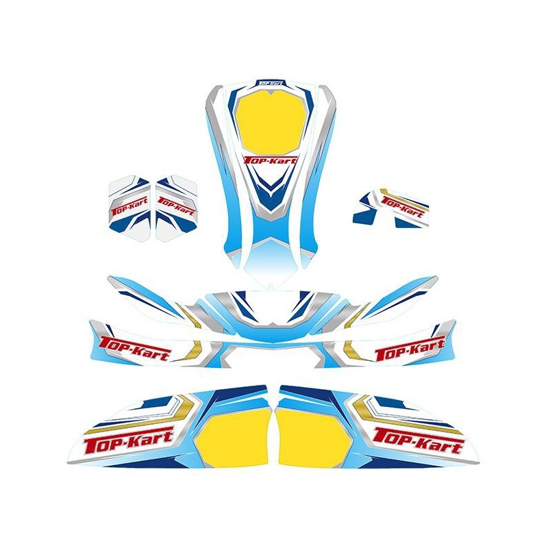 Kit adesivi Topkart Mini e Baby 60cc MK14 NEW!, MONDOKART