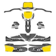 Kit Adhesivos para carenado KG 506 IPK FORMULA K BLACK EDITION