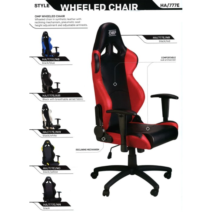 Asiento Oficina Racing OMP, MONDOKART, kart, go kart, karting