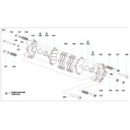 Piston 22mm Brake Caliper Topkart mini 60cc, mondokart, kart