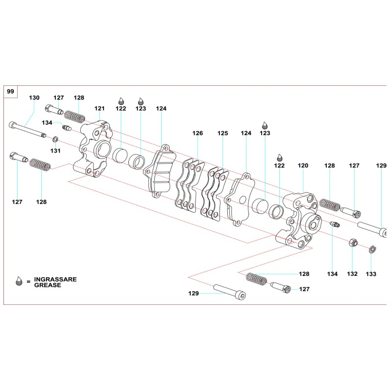 Tornillo Sangrador Freno M6 OTK TonyKart, MONDOKART, kart, go
