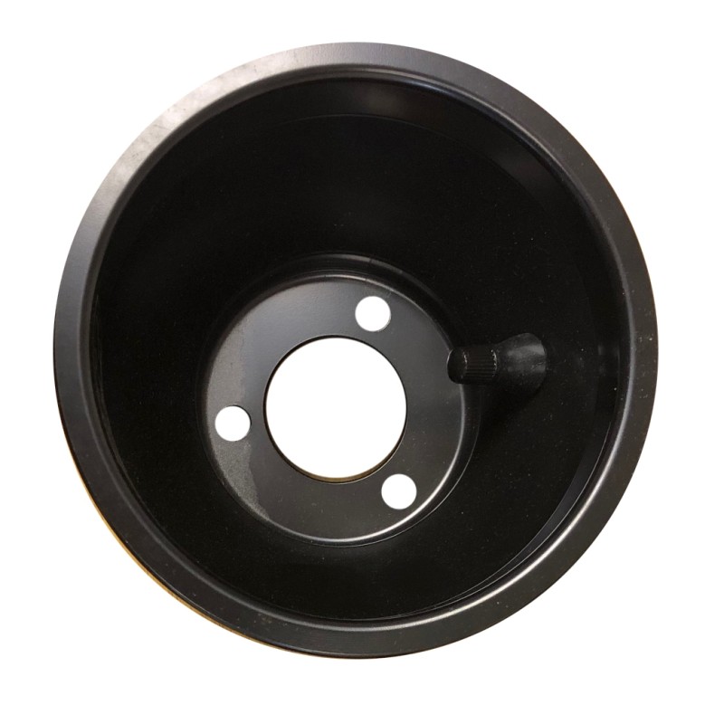 Felge Hinten 146 mm Aluminium SCHWARZ, MONDOKART, kart, go