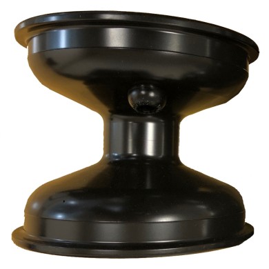 Front Rim Wheel 116mm Alluminium BLACK, mondokart, kart, kart