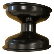 Llanta delantera 116 mm aluminium NEGRO, MONDOKART, kart, go