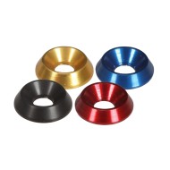 Arandela M6 aluminio Conica avellanada (18 x 6 mm), MONDOKART