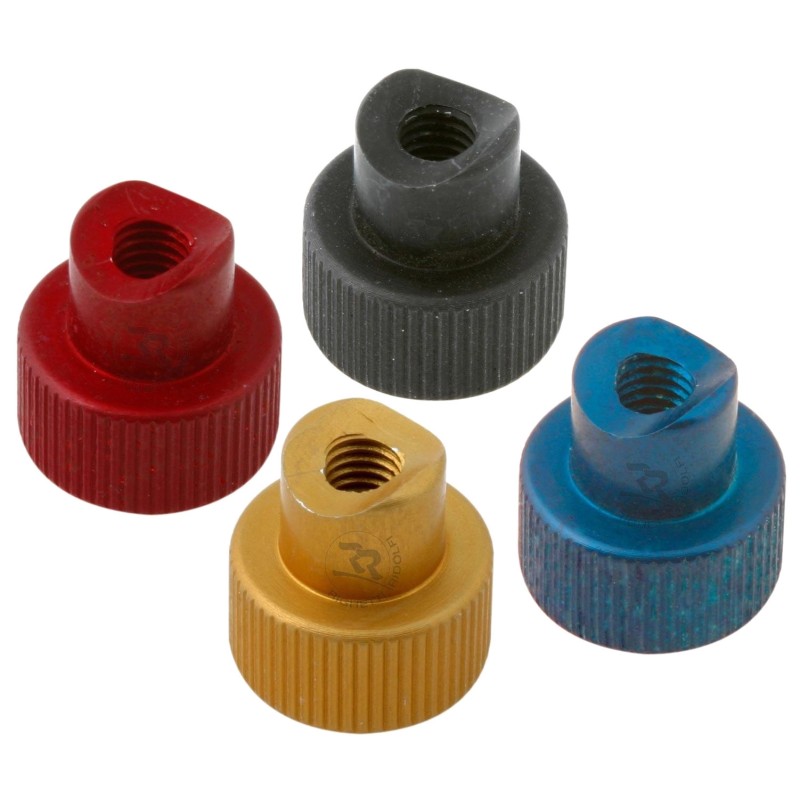 Pomolo regolatore per tirante freno anodizzato, MONDOKART