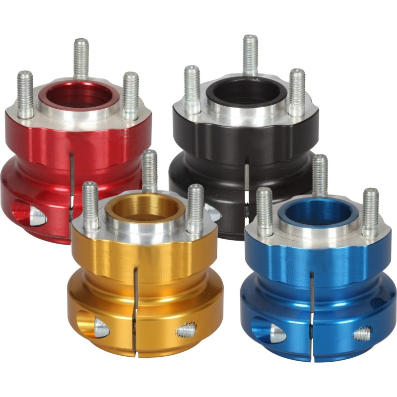 Rear hub anodized aluminum 50 / 75-8, mondokart, kart, kart