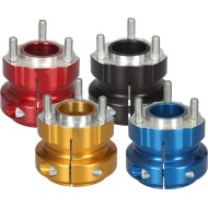 Rear hub anodized aluminum 50 / 75-8, mondokart, kart, kart