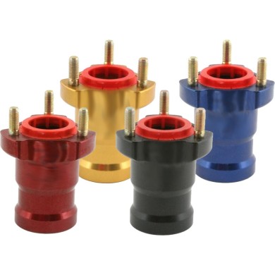 Mozzo Anteriore 25mm con cuscinetti x 75mm, MONDOKART, kart, go