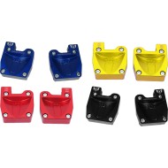 Apoyapies anodizado con ataque pedales M8, MONDOKART, kart, go