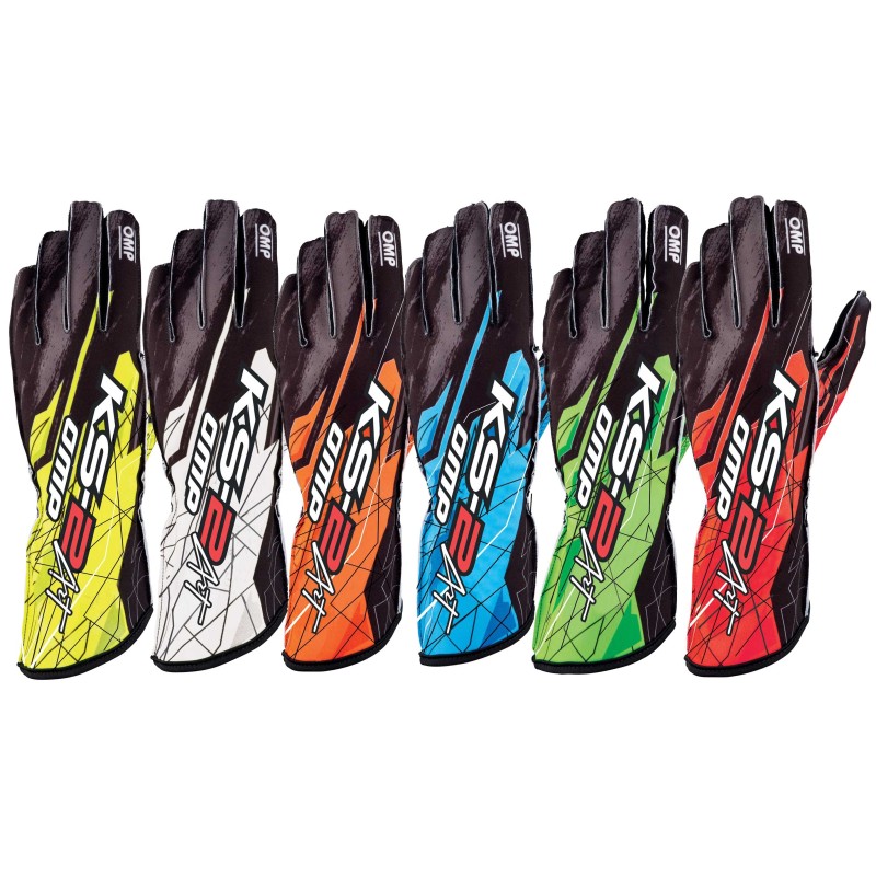 Guantes OMP KS-2 ART NEW!!, MONDOKART, kart, go kart, karting