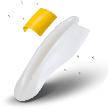 Frontalino Portanumero M8 MINI "AERO" TonyKart OTK, MONDOKART