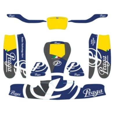 Kit Adhesivos para carenado KG 506 IPK Praga - NEW 2020