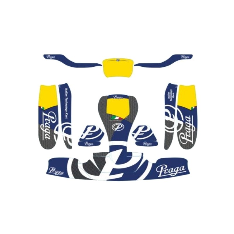 Kit Adesivi Carenature KG 506 IPK Praga - NEW 2020, MONDOKART