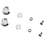 Coppia Attacchi HANS FIA 8858-2010 8859-2015 OMP, MONDOKART