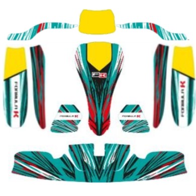 Kit Adesivi Carenature KG 506 IPK Formula K - NEW 2020