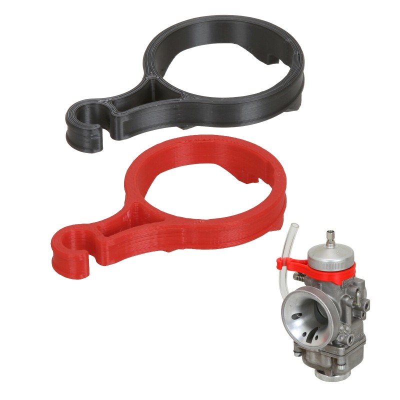 Soporte para Manguera Combustible Carburador DellOrto 30mm