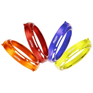 Cubierta Protección Embrague ERGAL Anodizado Plastico TM KZ10C