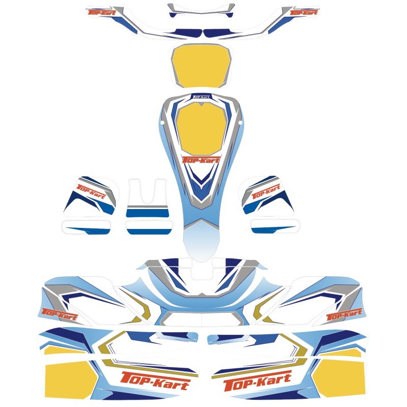 Kit Deco KG 506 Topkart OK OKJ KZ, MONDOKART, kart, go kart
