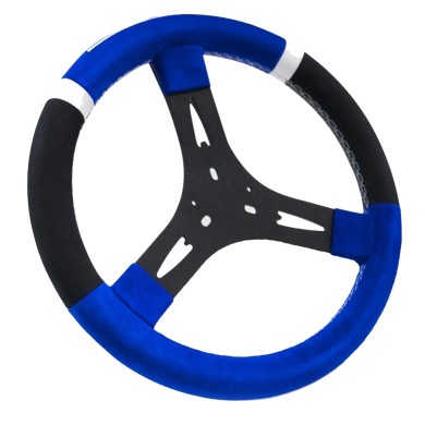 Steering wheel in alcantara Top-Kart Kid Kart 300mm, mondokart