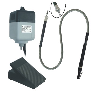 Kit Timón Motor + Pedal + Eje Flexible DE GIORGI 180W - 25.000