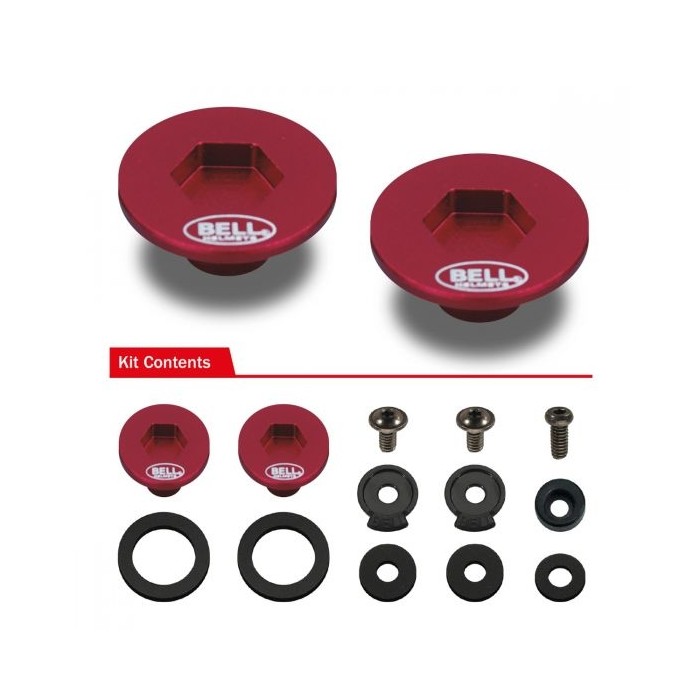 Kit Vis Casques BELL, MONDOKART, kart, go kart, karting, pièces