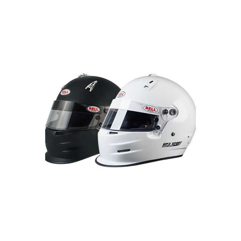 Casque BELL GP3 SPORT Auto Racing, MONDOKART, kart, go kart