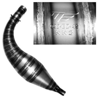 Muffler homologated Modena KK2, mondokart, kart, kart store