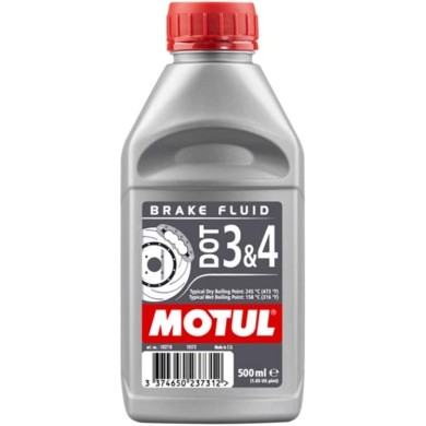 Liquide Frein Motul DOT3 DOT4 500ml, MONDOKART, kart, go kart