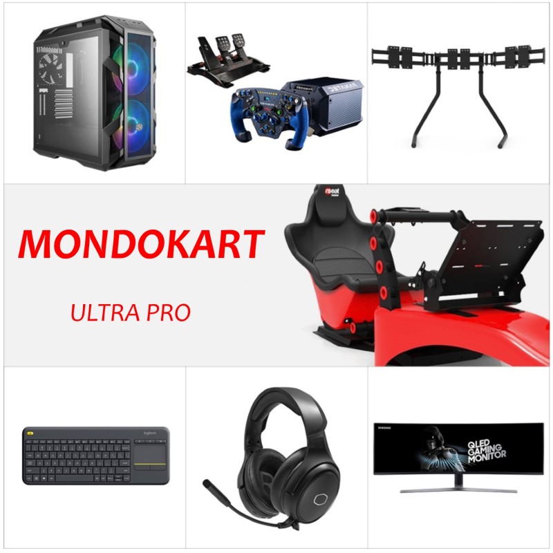 Kit Completo Gaming F1 - Fanatec / Rs by AK Informatica -