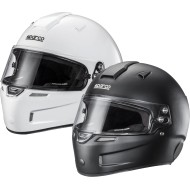 Casco Sparco KF-5W Fiberglass (bianco o nero), MONDOKART, kart