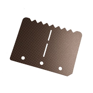 Clapet Carbone KZ spécial "DENTELEE" Universal, MONDOKART