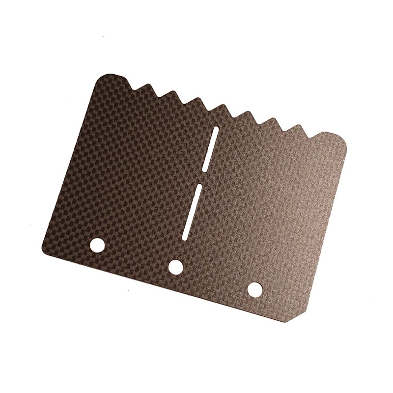 Clapet Carbone KZ spécial "DENTELEE" Universal, MONDOKART